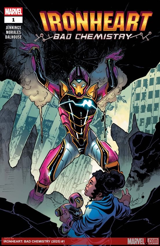 Cover of Ironheart: Bad Chemistry (2025) - #1
