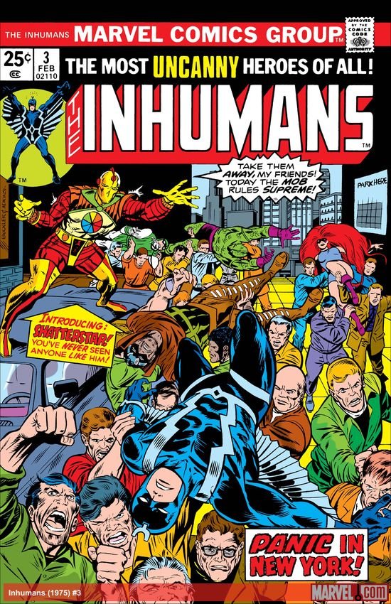 Cover of Inhumans (1975) - #3