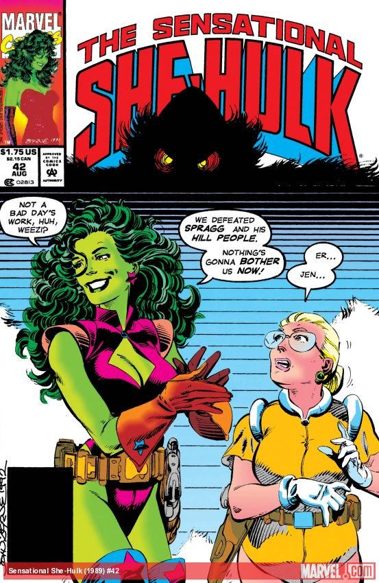 Cover of Sensational She-Hulk (1989) - #42