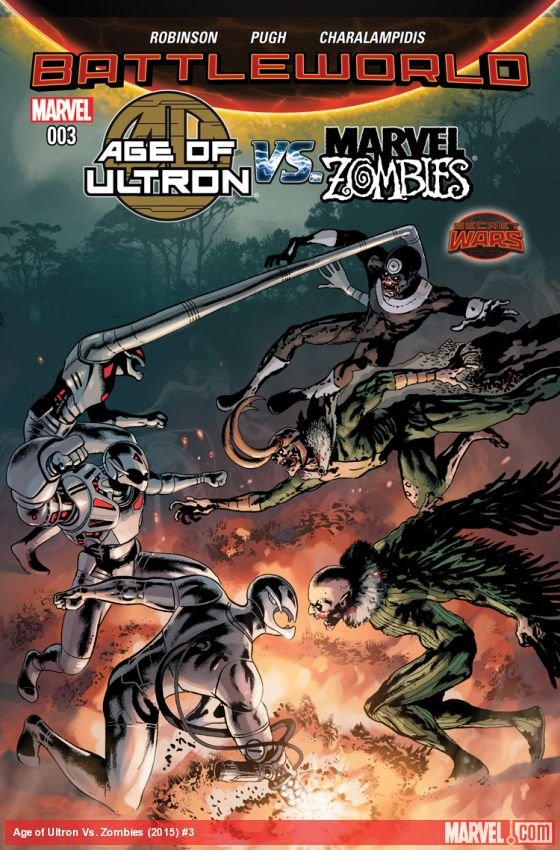 Cover of Age Of Ultron Vs. Marvel Zombies (2015) - #3