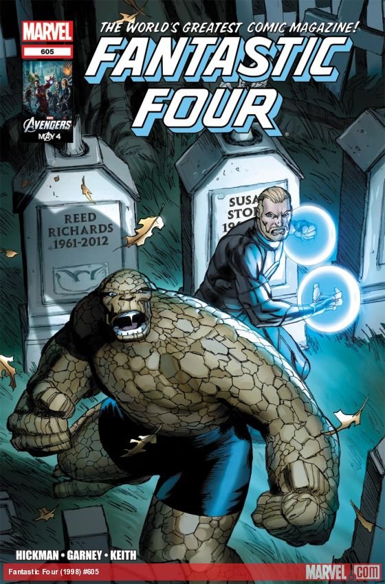 Cover of Fantastic Four (1998) - #605