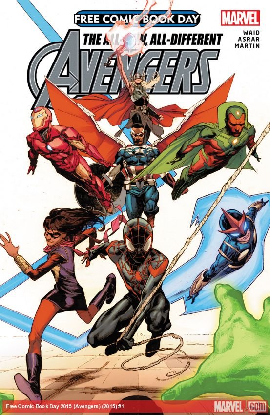 Cover of Free Comic Book Day 2015 (Avengers) (2015) - #1