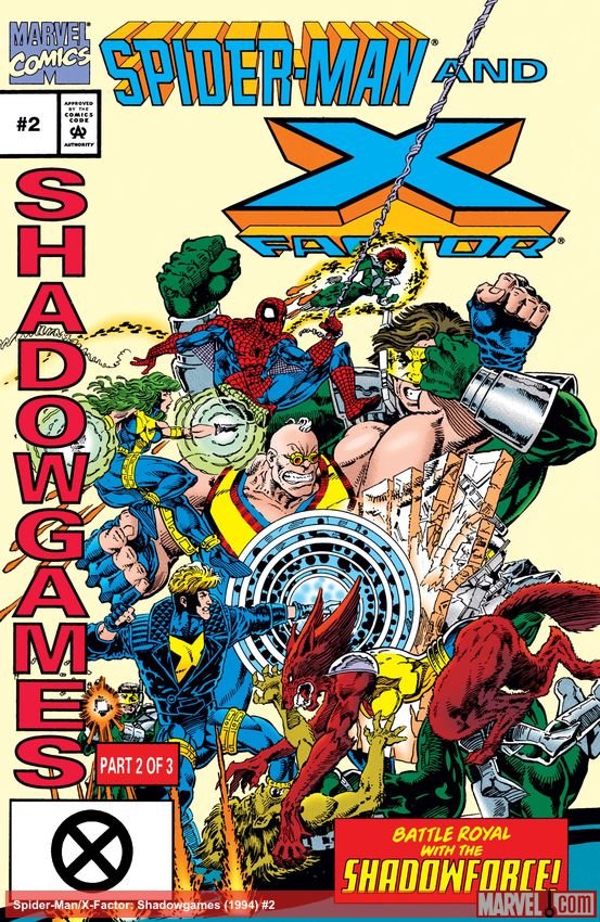 Cover of Spider-Man/X-Factor: Shadowgames (1994) - #2