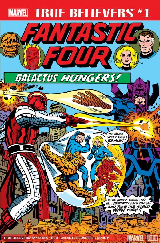Cover of True Believers: Fantastic Four - Galactus Hungers (2018) - #1