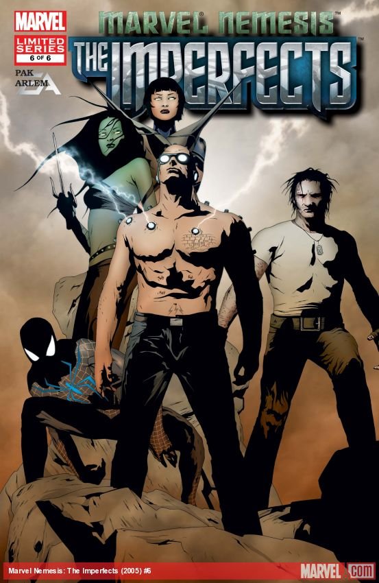 Cover of Marvel Nemesis: The Imperfects (2005) - #6