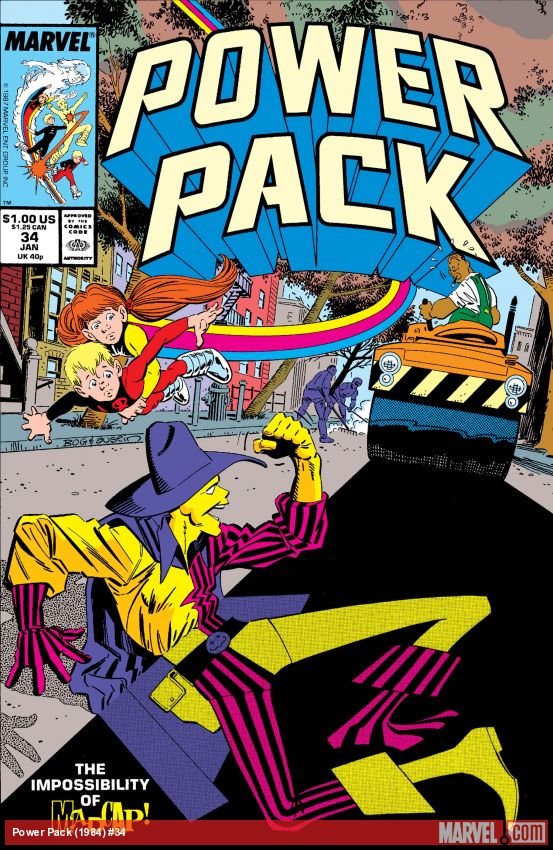 Cover of Power Pack (1984) - #34
