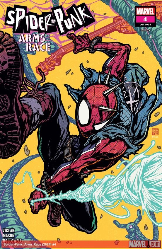 Cover of Spider-Punk: Arms Race (2024) - #4