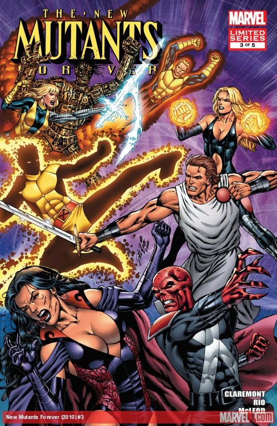 Cover of New Mutants Forever (2010) - #3
