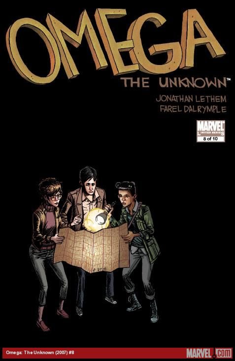Cover of Omega: The Unknown (2007) - #8