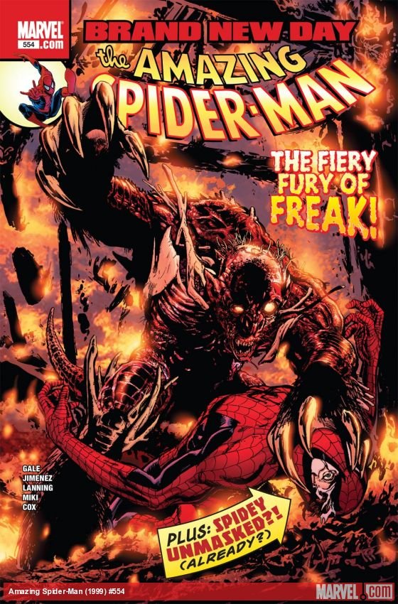 Cover of The Amazing Spider-Man (1999) - #554