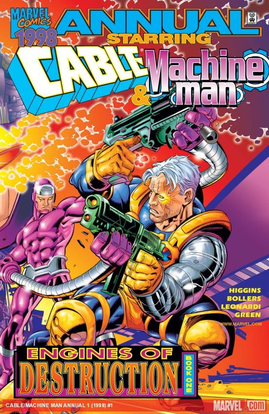 Cover of Cable/Machine Man Annual (1998) - #1
