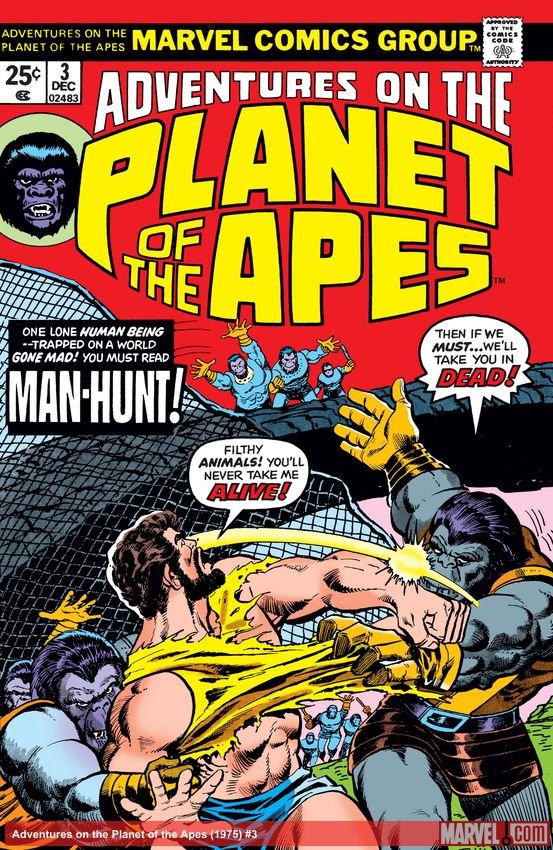 Cover of Adventures On The Planet Of The Apes (1975) - #3