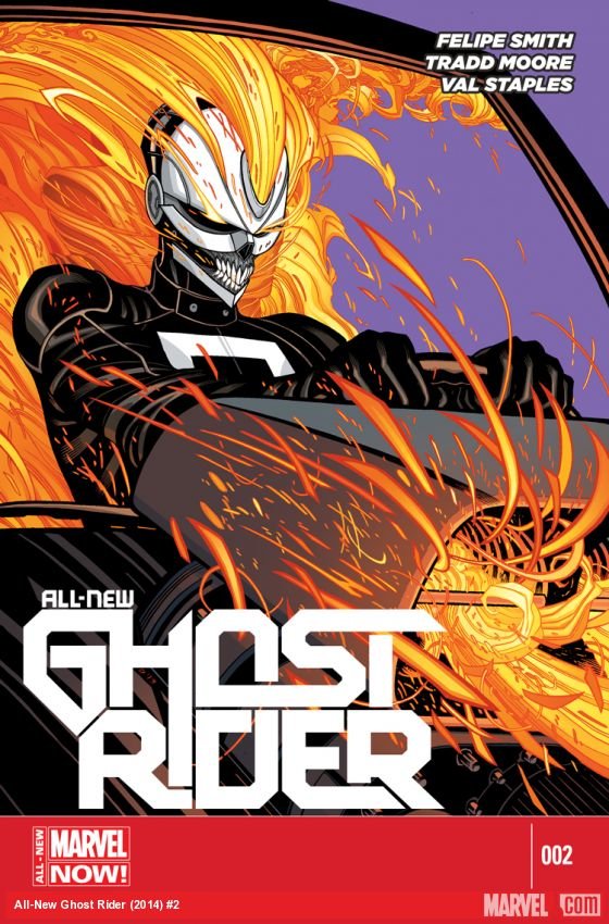 Cover of All-New Ghost Rider (2014) - #2