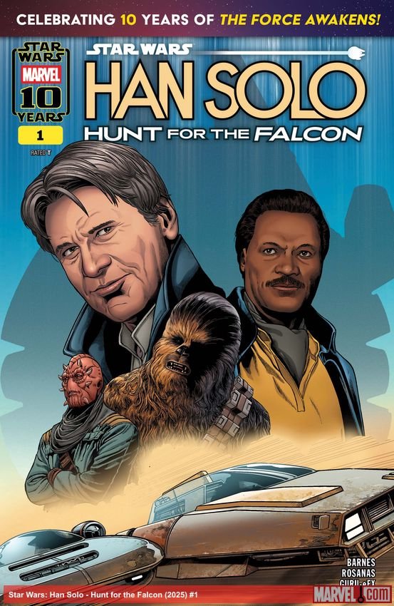 Cover of Star Wars: Han Solo - Hunt For The Falcon (2025) - #1