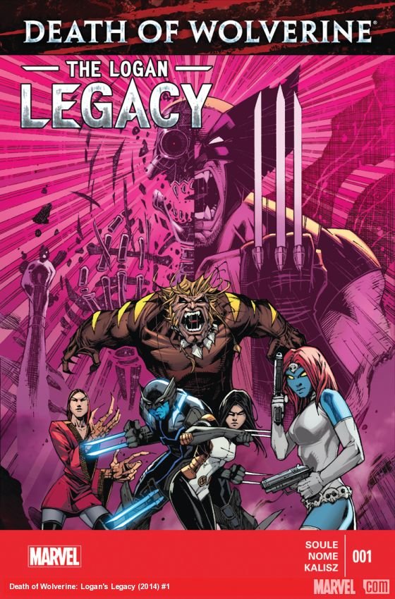 Cover of Death Of Wolverine: The Logan Legacy (2014) - #1