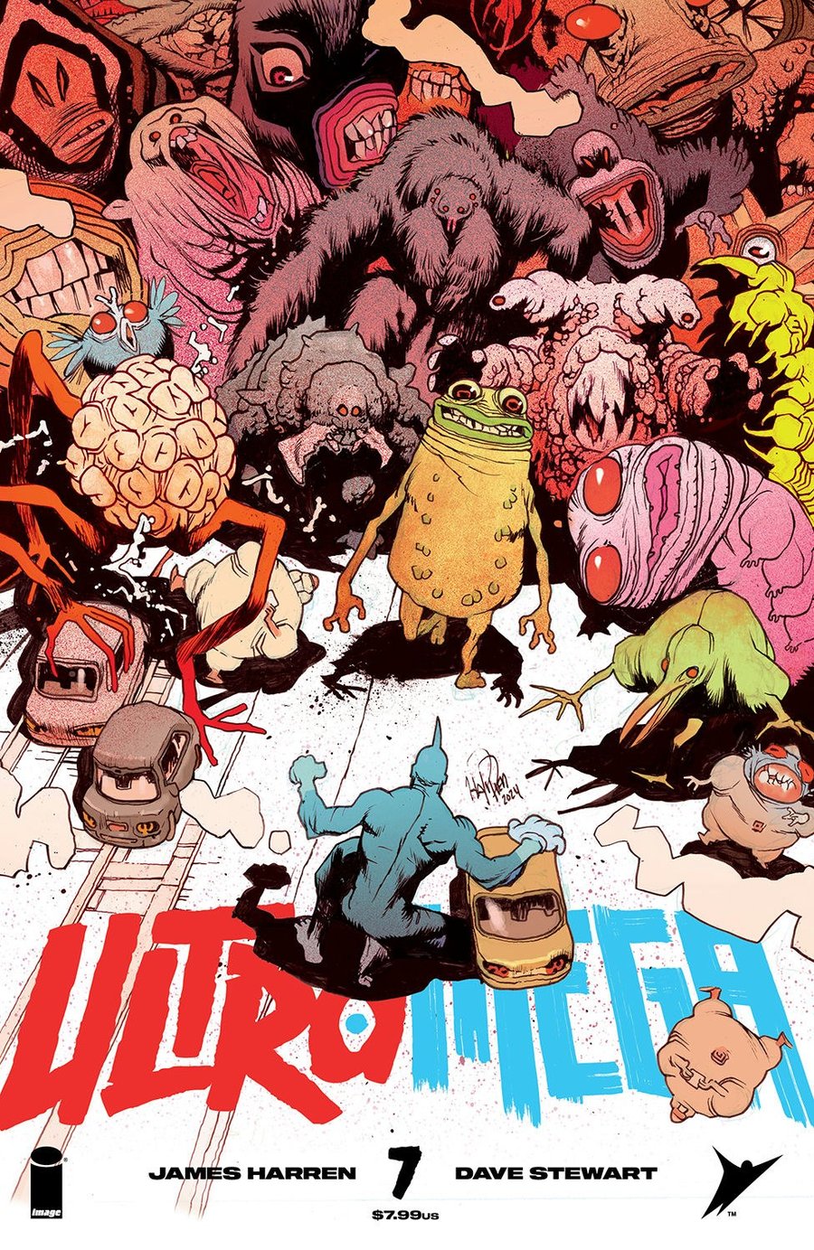 Cover of Ultramega By James Harren (2021) - #7