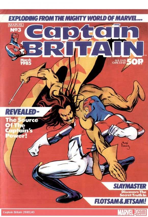 Cover of Captain Britain (1985) - #3
