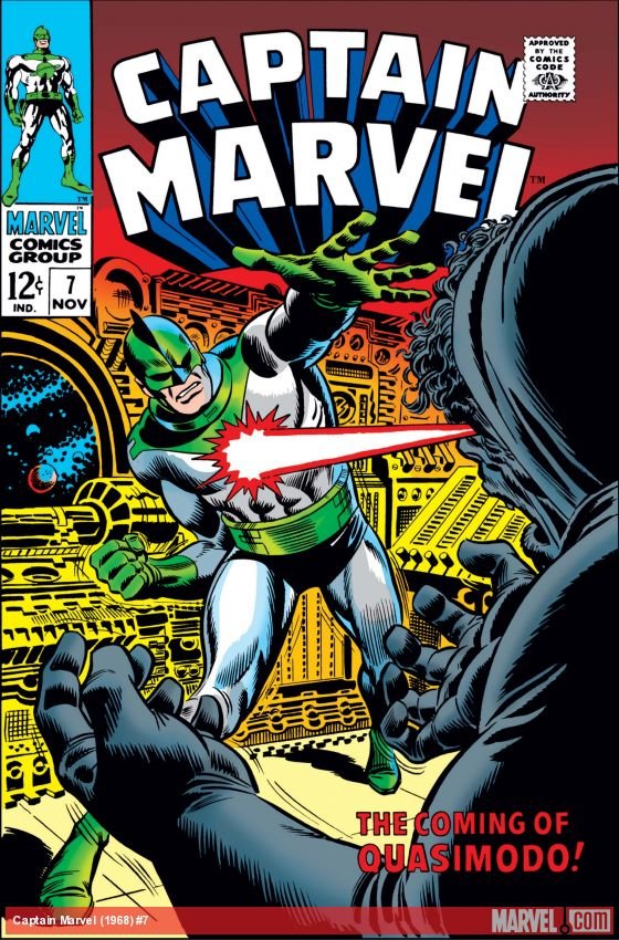 Cover of Captain Marvel (1968) - #7