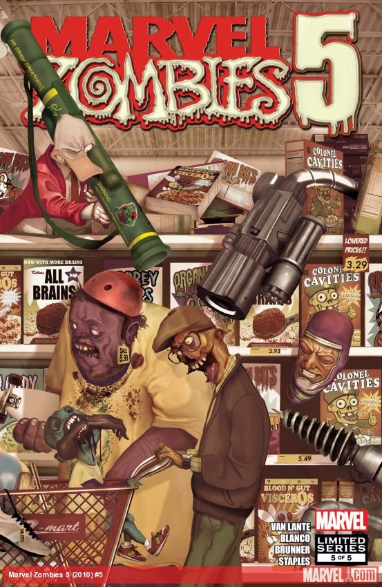 Cover of Marvel Zombies 5 (2010) - #5