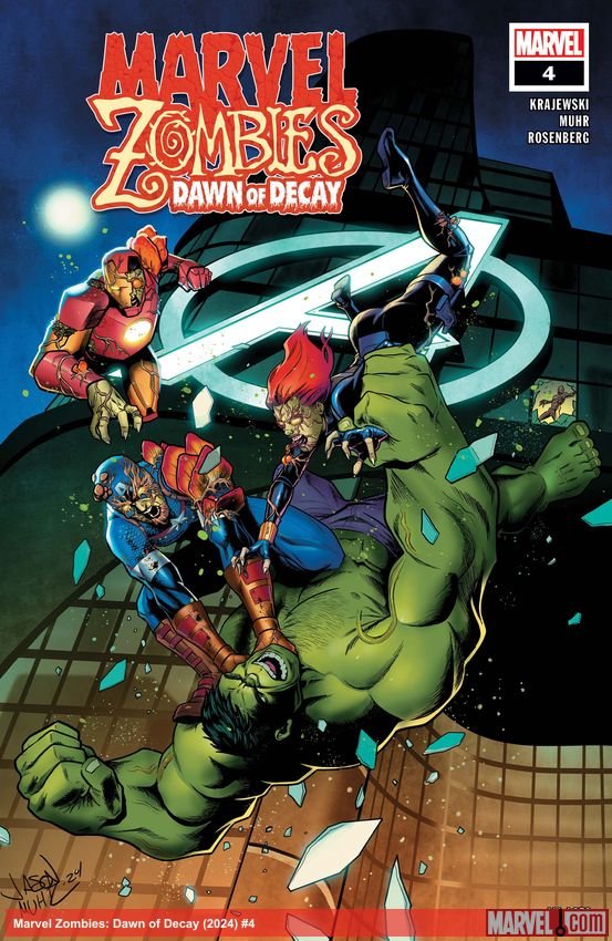 Cover of Marvel Zombies: Dawn Of Decay (2024) - #4