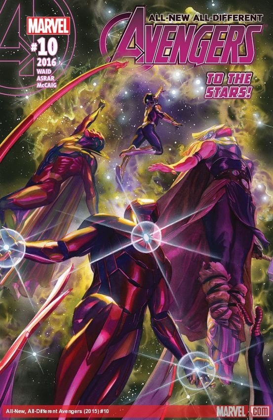 Cover of All-New, All-Different Avengers (2015) - #10