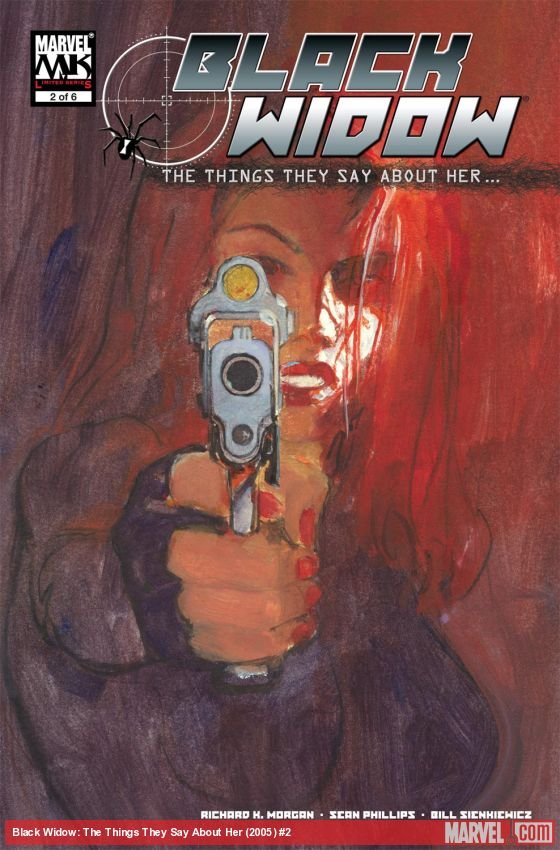 Cover of Black Widow: The Things They Say About Her (2005) - #2