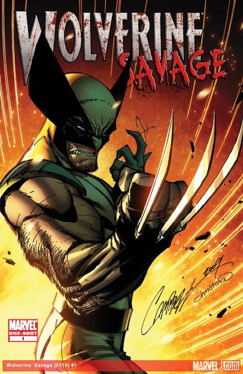 Cover of Wolverine: Savage (2010) - #1