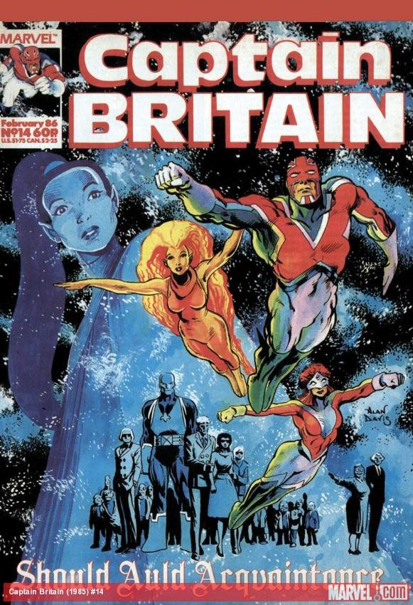Cover of Captain Britain (1985) - #14