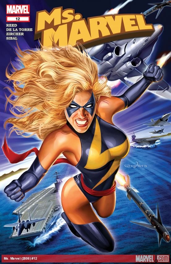 Cover of Ms. Marvel (2006) - #12