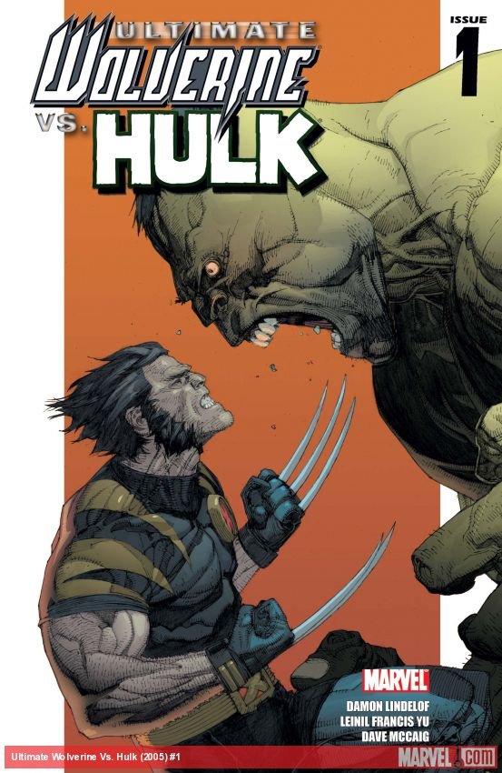 Cover of Ultimate Wolverine Vs. Hulk (2005) - #1