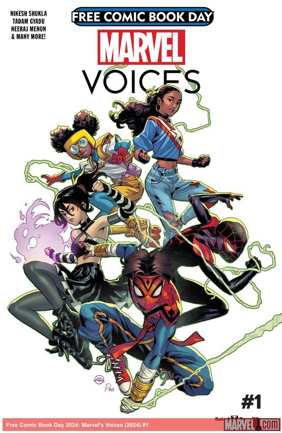 Cover of Free Comic Book Day 2024: Marvel's Voices (2024) - #1