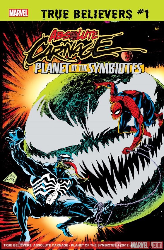 Cover of True Believers: Absolute Carnage - Planet Of The Symbiotes (2019) - #1