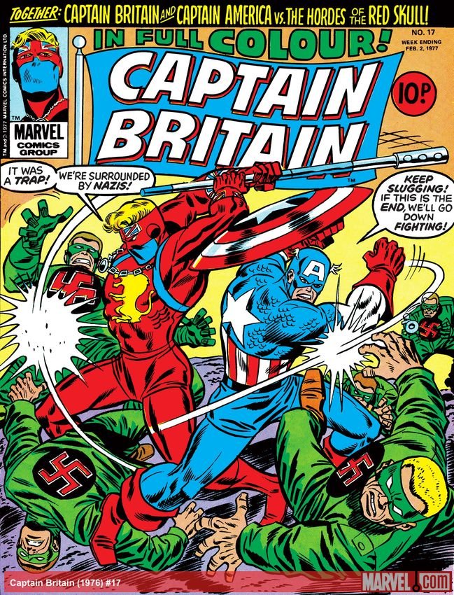 Cover of Captain Britain (1976) - #17
