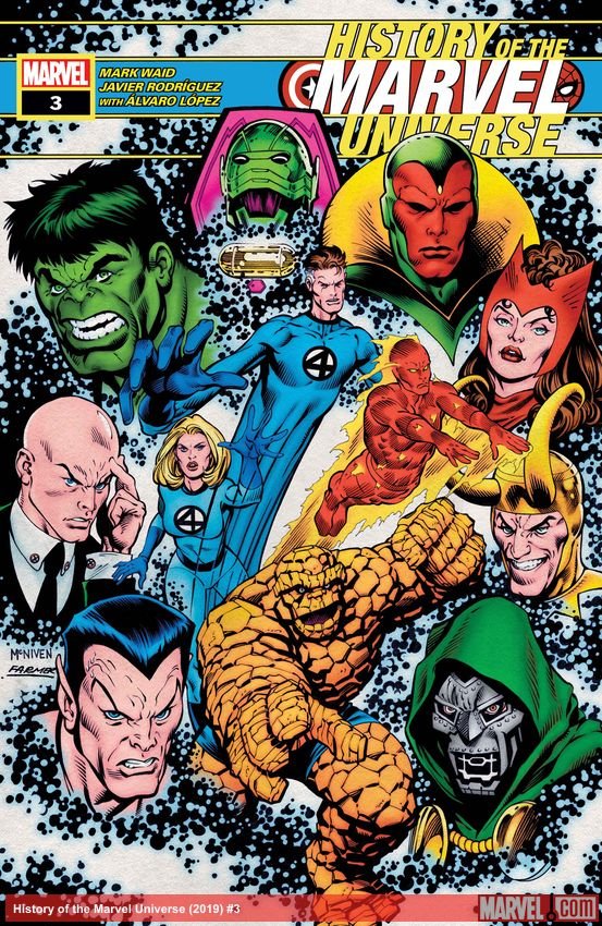 Cover of History Of The Marvel Universe (2019) - #3