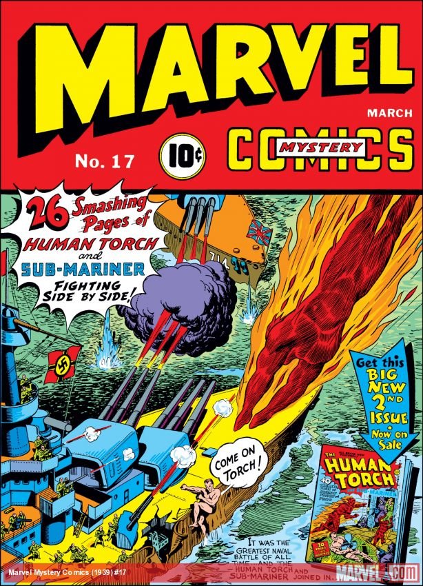 Cover of Marvel Mystery Comics (1939) - #17