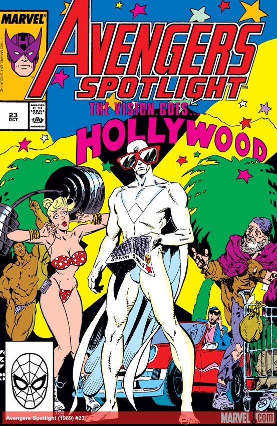 Cover of Avengers Spotlight (1989) - #23