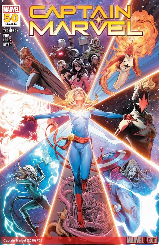 Cover of Captain Marvel (2019) - #50