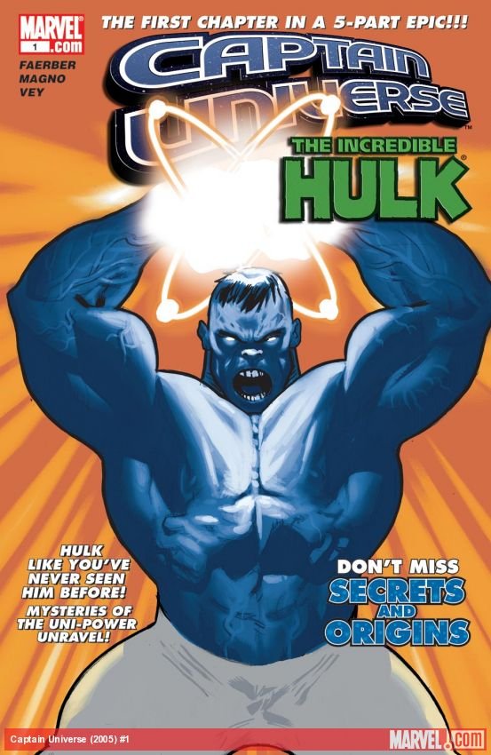Cover of Captain Universe/Incredible Hulk (2005) - #1