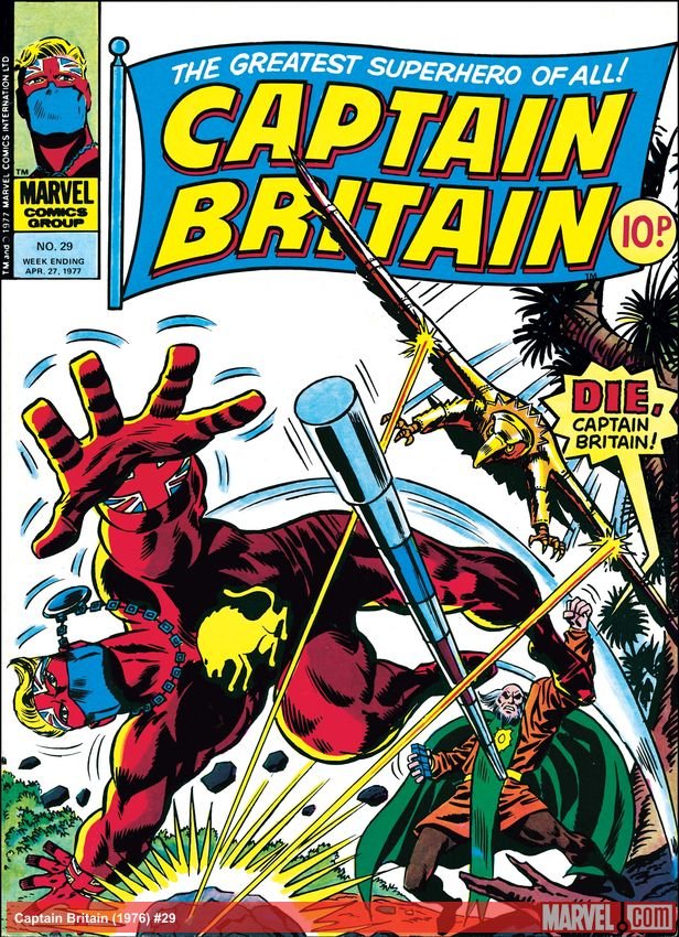 Cover of Captain Britain (1976) - #29