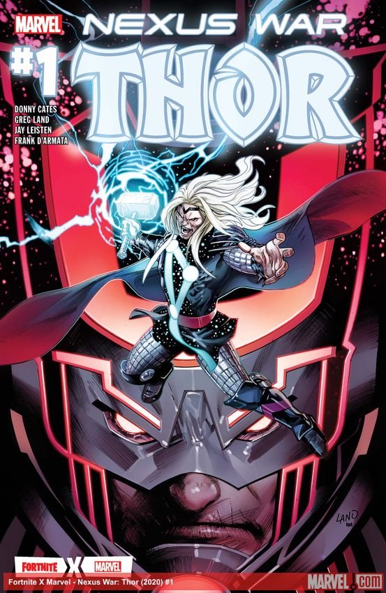 Cover of Fortnite X Marvel - Nexus War: Thor (2020) - #1