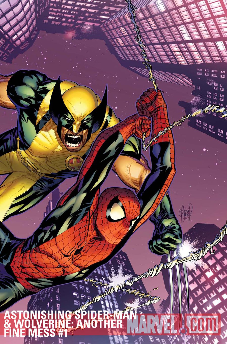 Cover of Astonishing Spider-Man & Wolverine: Another Fine Mess (2011) - #1