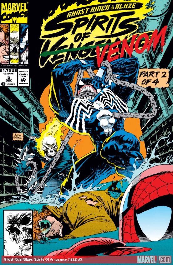 Cover of Ghost Rider/Blaze: Spirits Of Vengeance (1992) - #5