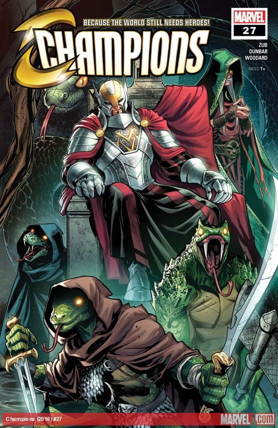 Cover of Champions (2016) - #27