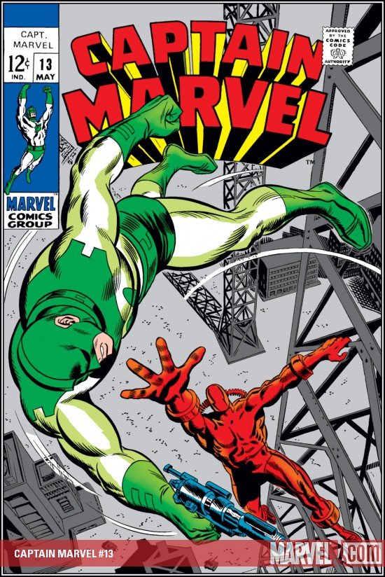 Cover of Captain Marvel (1968) - #13