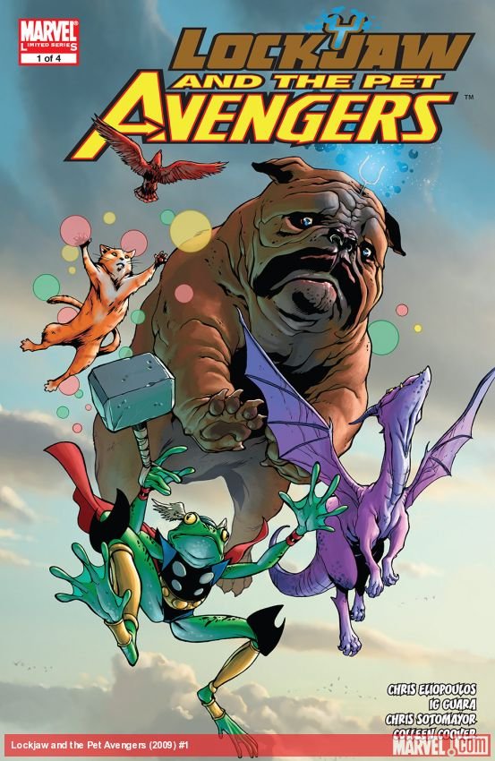 Cover of Lockjaw And The Pet Avengers (2009) - #1