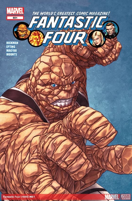 Cover of Fantastic Four (1998) - #601