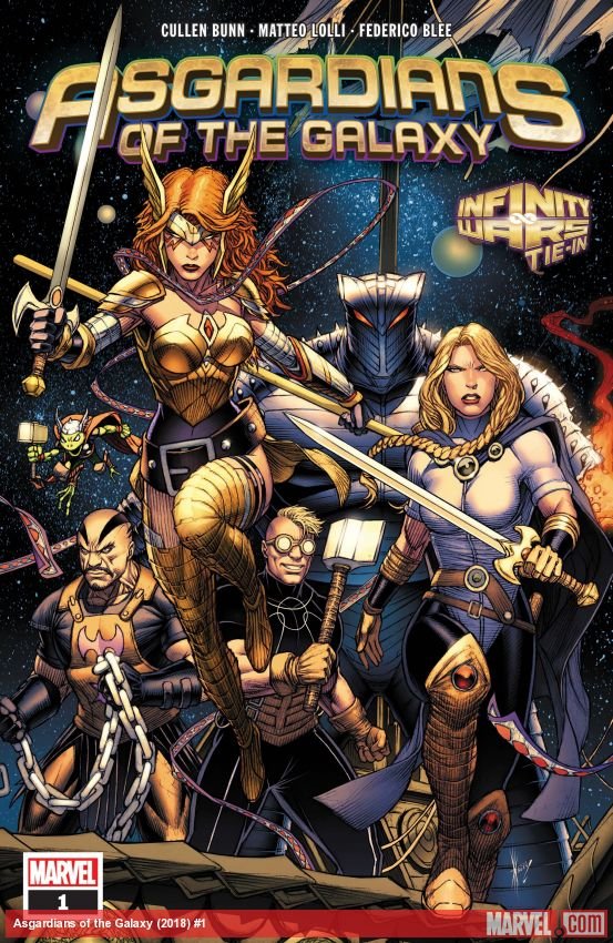 Cover of Asgardians Of The Galaxy (2018) - #1
