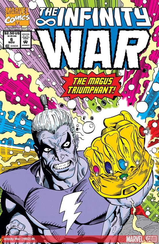 Cover of Infinity War (1992) - #6