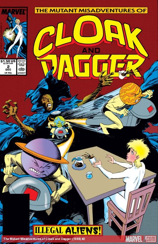 Cover of The Mutant Misadventures Of Cloak And Dagger (1988) - #2