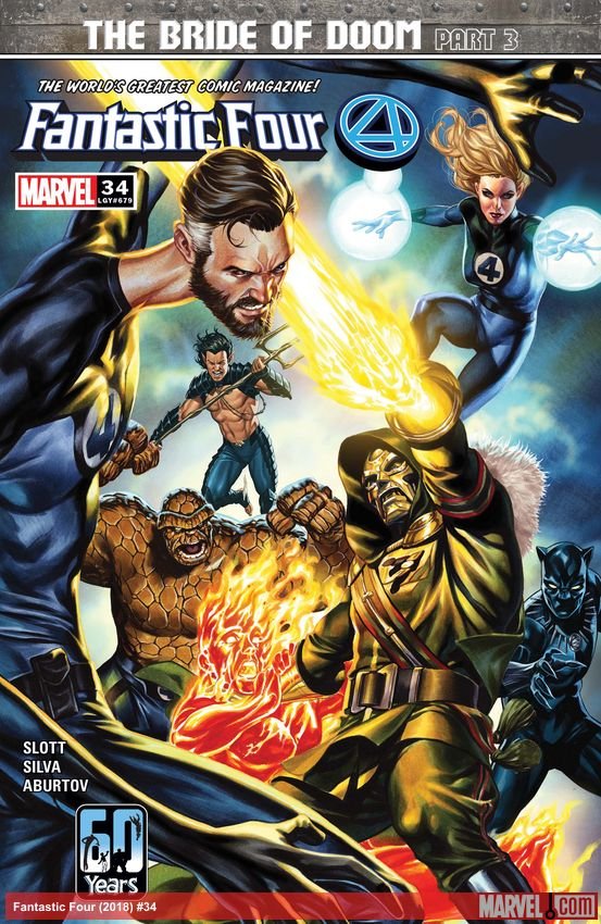 Cover of Fantastic Four (2018) - #34